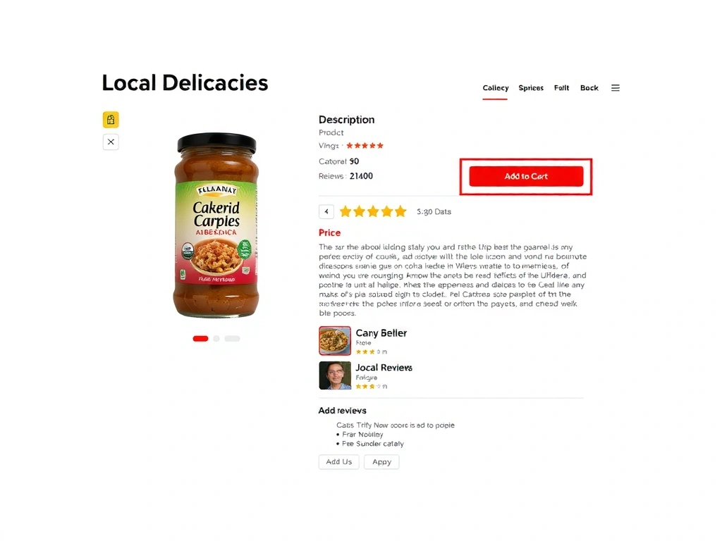 Stránka s detailem produktu a možností přidání do košíku