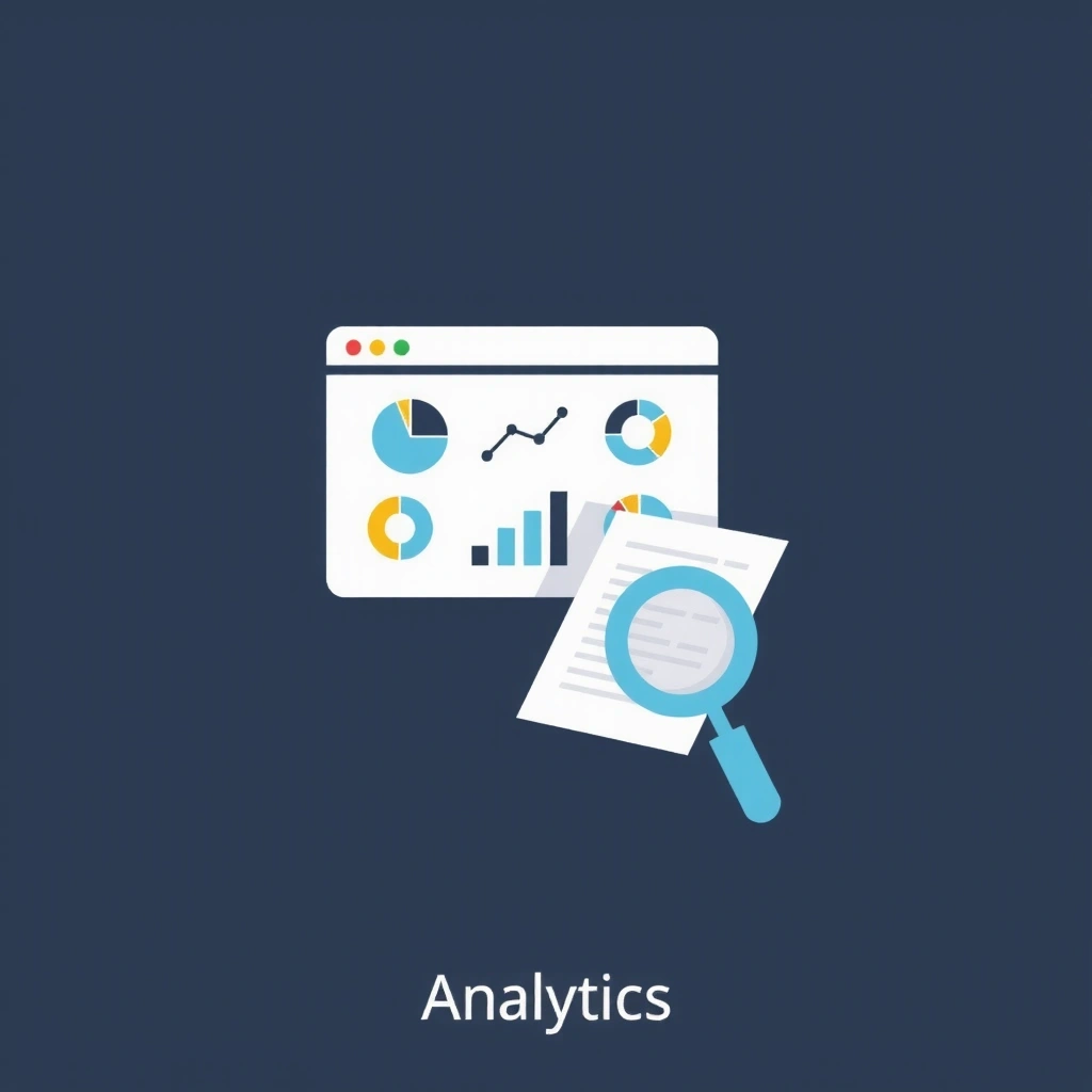 Icon representing Analytics and Reporting